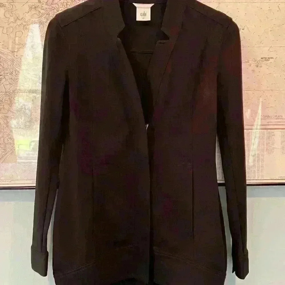 CABI Black Jacket Womens Size XS Excellent Condition Quality Piece